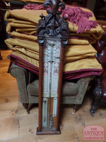 100 % originele antieke Fitzroy barometer, VERKOCHT