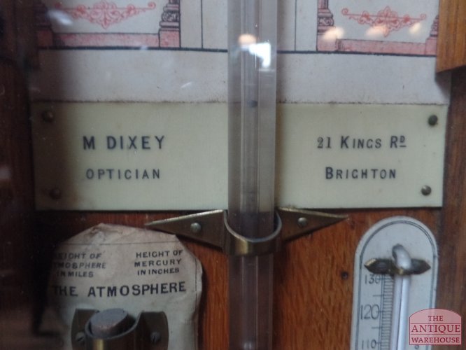 100% originele antieke Fitzroy barometer 2