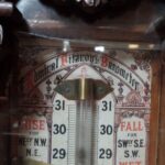 100% originele antieke Fitzroy barometer 3