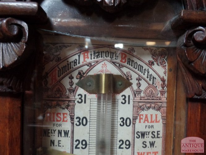100% originele antieke Fitzroy barometer 3