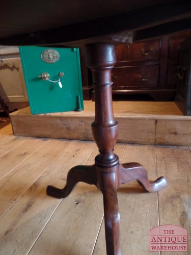 19e-eeuwse mahonie tilt top tafel 2