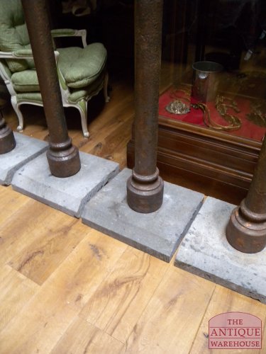 6 antieke gietijzeren zuilen 2