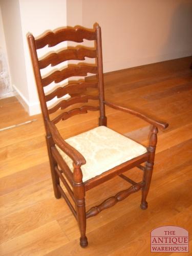 8 X eikenstoel, VERKOCHT