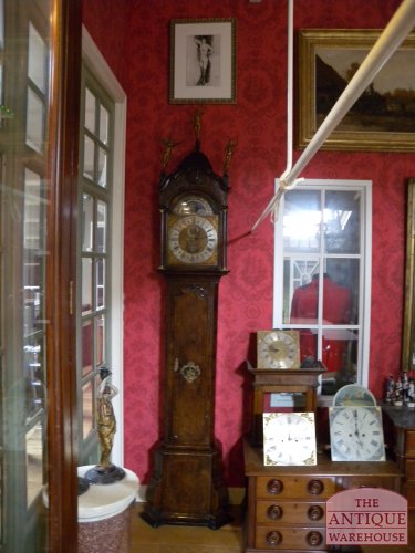Amsterdams staand horloge, maker Pieter Swaan