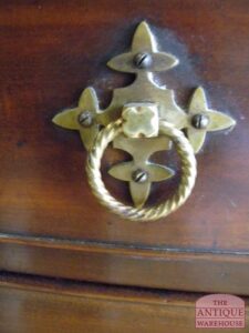 antiek 18 de eeuws klepbureau,VERKOCHT