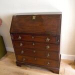 Antiek 18e-eeuws klepbureau 3