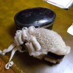 Antiek advocaten pruikje 2