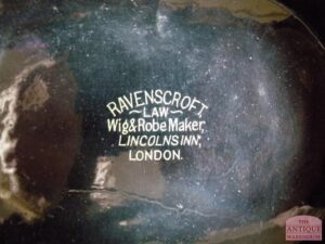 antiek advocatenpruikje "VERKOCHT"