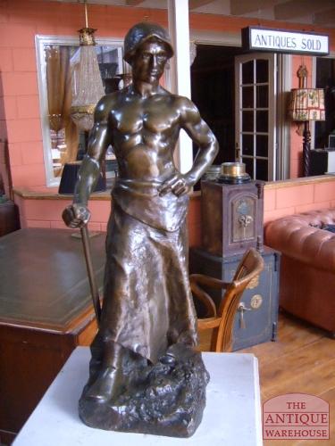 antiek bronzenbeeld 3