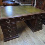 Antiek mahonie partnersbureau 1