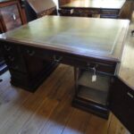 Antiek mahonie partnersbureau 4