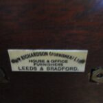 Antiek mahonie partnersbureau 5