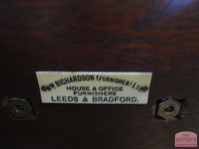 Antiek mahonie partnersbureau 5