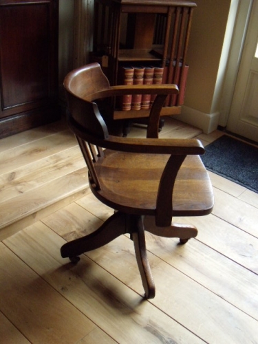 antiek bureaustoel circa 1920, VERKOCHT