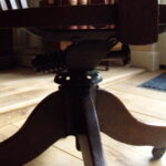 Antieke bureaustoel circa 1920 2