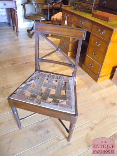 antiek bureaustoeltje