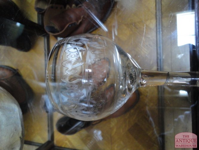 antiek champagneglazen en wijnglazen en cocktailglazen 3