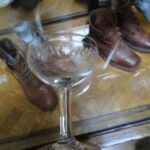 antiek champagneglazen en wijnglazen en cocktailglazen 5
