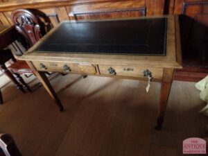 antiek eiken Arts and Craft stijl schrijftafel