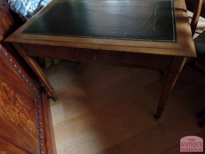 Antiek eiken Arts and Crafts stijl schrijftafel 2