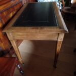 Antiek eiken Arts and Crafts stijl schrijftafel 3