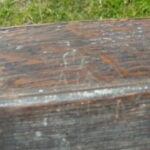 Antiek eiken bureau, 1937 1