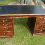 Antiek eiken bureau, 1937 3