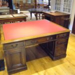 Antiek eiken partnersbureau 1