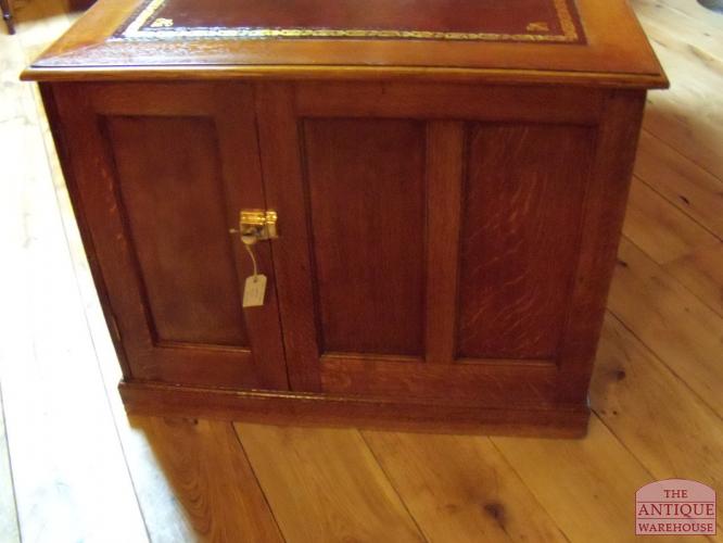 antiek eiken bureau van circa 1880, VERKOCHT