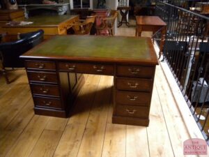 antiek eiken bureau, VERKOCHT