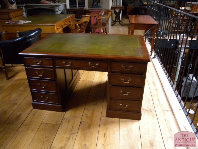 antiek eiken bureau, VERKOCHT