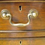 Antiek eiken bureau 3