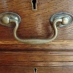 Antiek eiken bureau 3