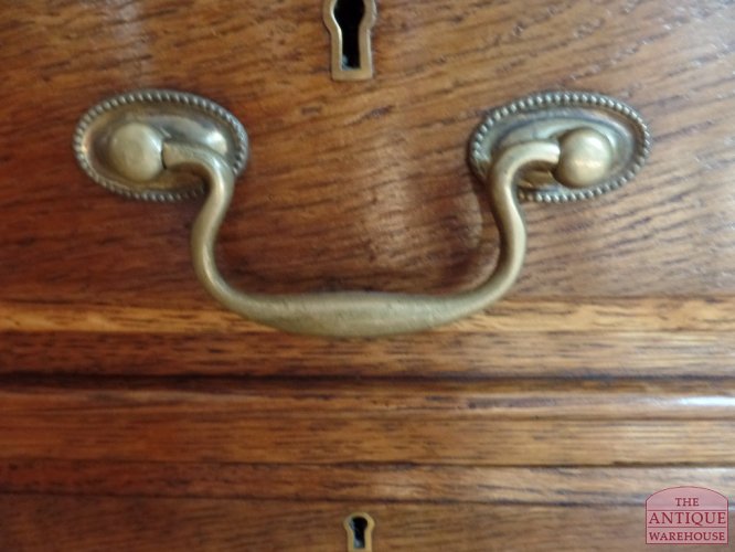 Antiek eiken bureau 3