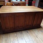 Antiek eiken bureau 2