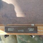 Antiek eiken Dickens bureau 3