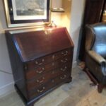 Antiek eiken Engels 18de-eeuws secretaire circa 1750-1800 1