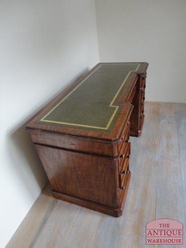 Antiek eiken Engels bureau 2