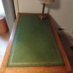 Antiek eiken Engels bureau 2