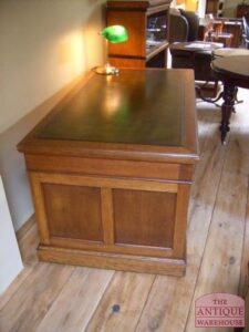 antiek eiken Engels Bureau, VERKOCHT