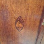 Antiek eiken hoekkastje 3