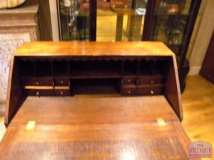 antiek eiken klepbureau, VERKOCHT