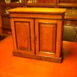 Antiek eiken officiersreisbureau 3