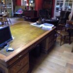 Antiek eiken partnersbureau 1