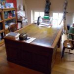 Antiek eiken partnersbureau 2