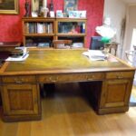 Antiek eiken partnersbureau 3