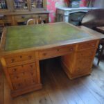 Antiek eiken partnersbureau 1