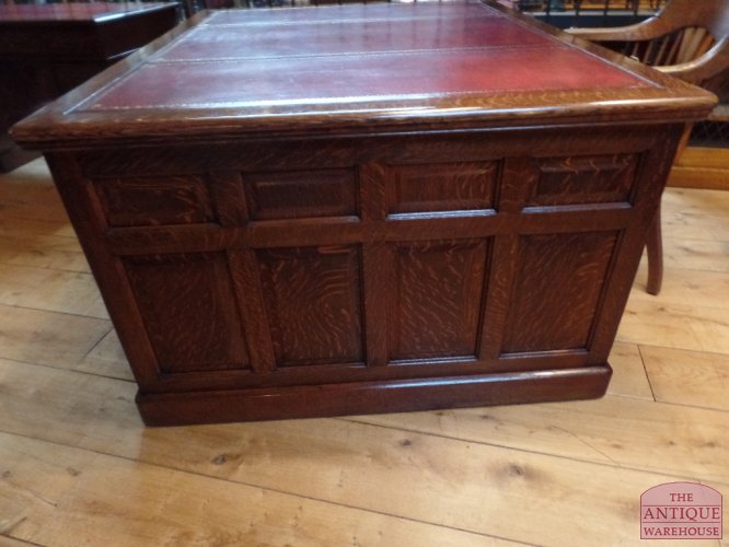 Antiek eiken partnersbureau 2