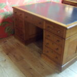 Antiek eiken partnersbureau 1