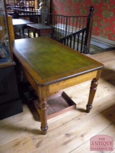 antiek eiken schrijftafel, VERKOCHT